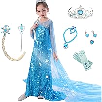 【正規品】ディズニーランド　プリンセス　エルサ　ドレス　コスチューム Amazon.co.jp: プリンセス エルサ ドレス バースデーパーティー